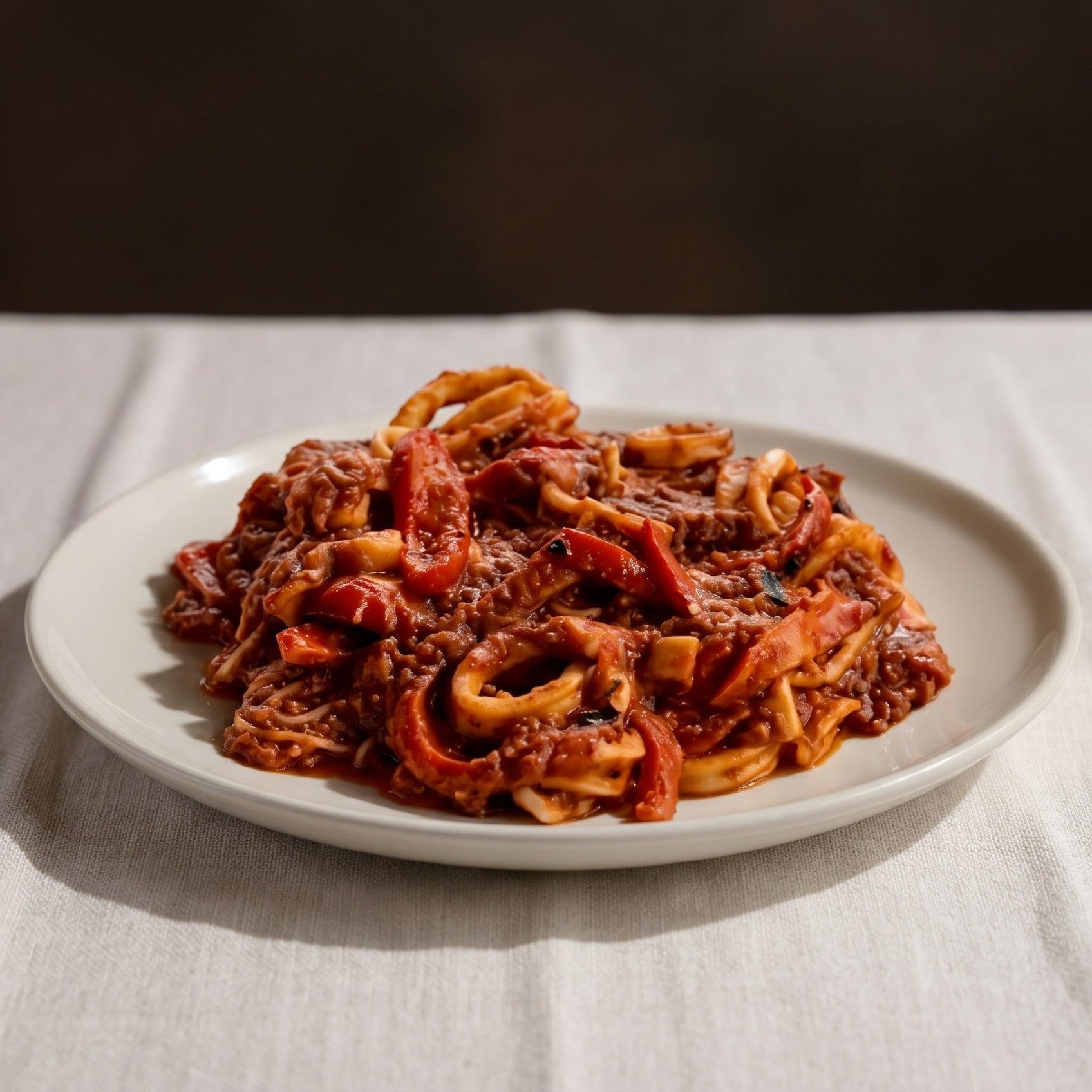 Calamari Arrabbiata.