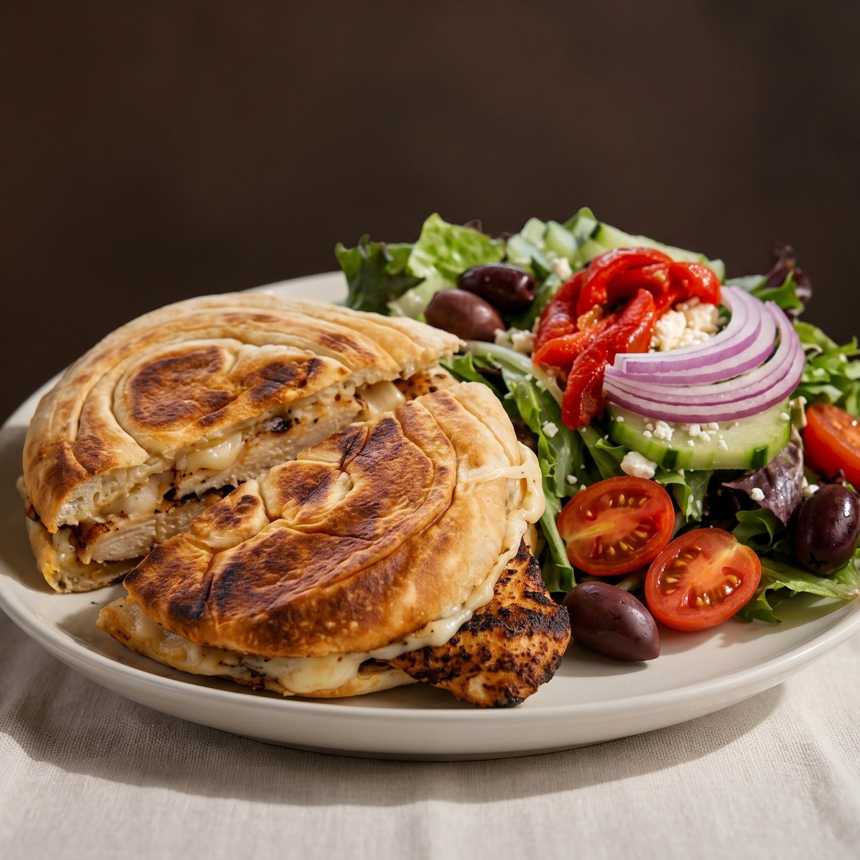 Grilled Chicken Panini.