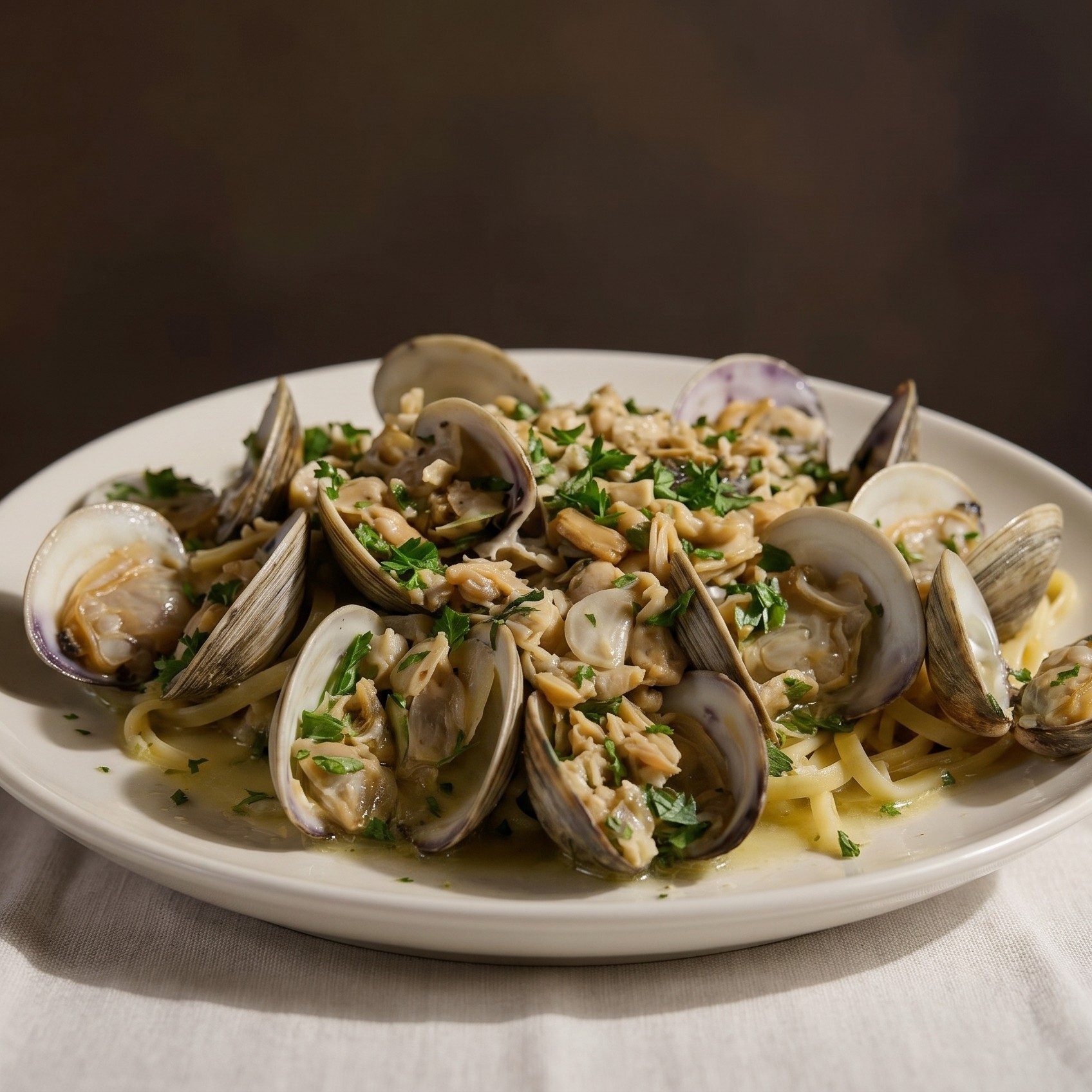Seafood Linguini.