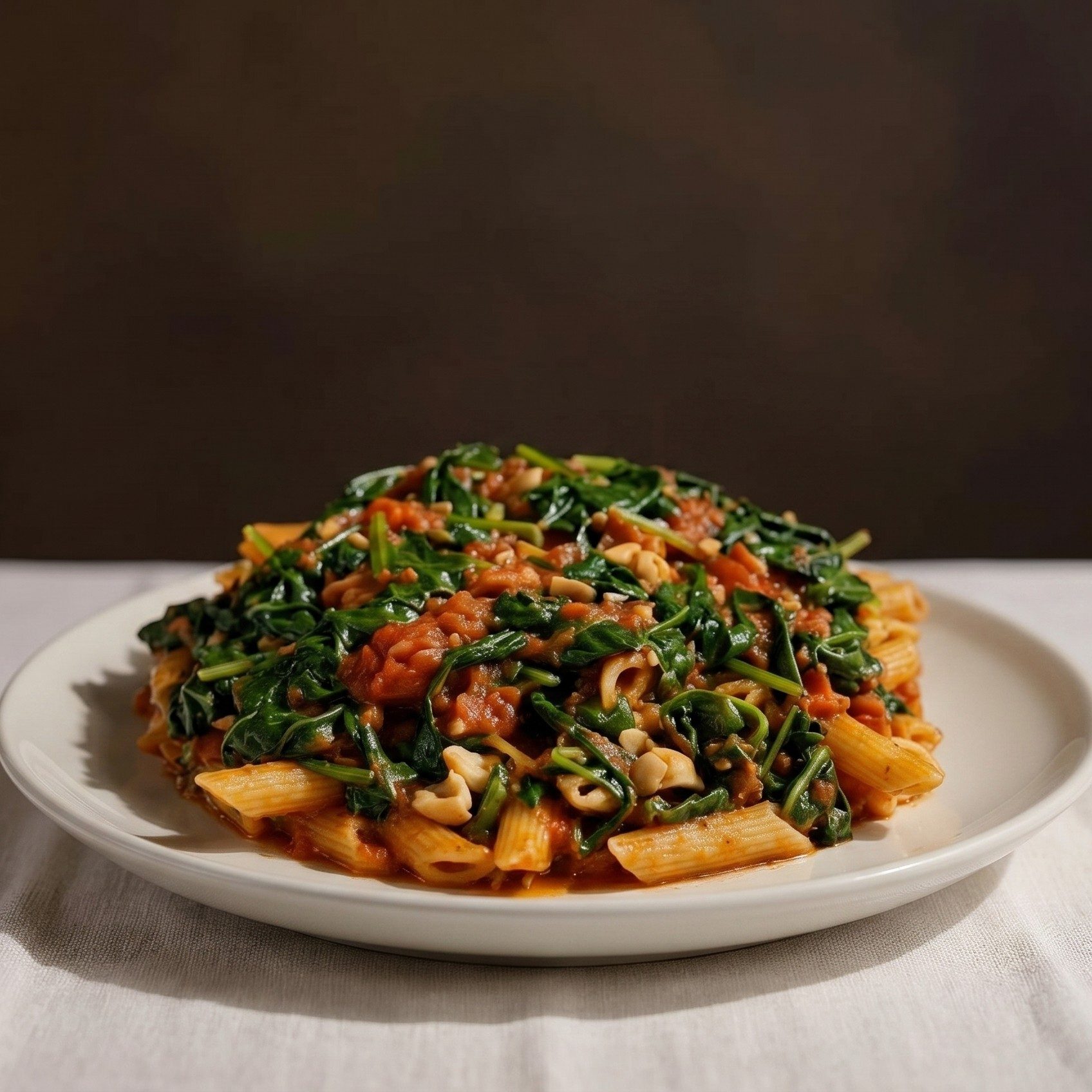 Penne Spinaci.