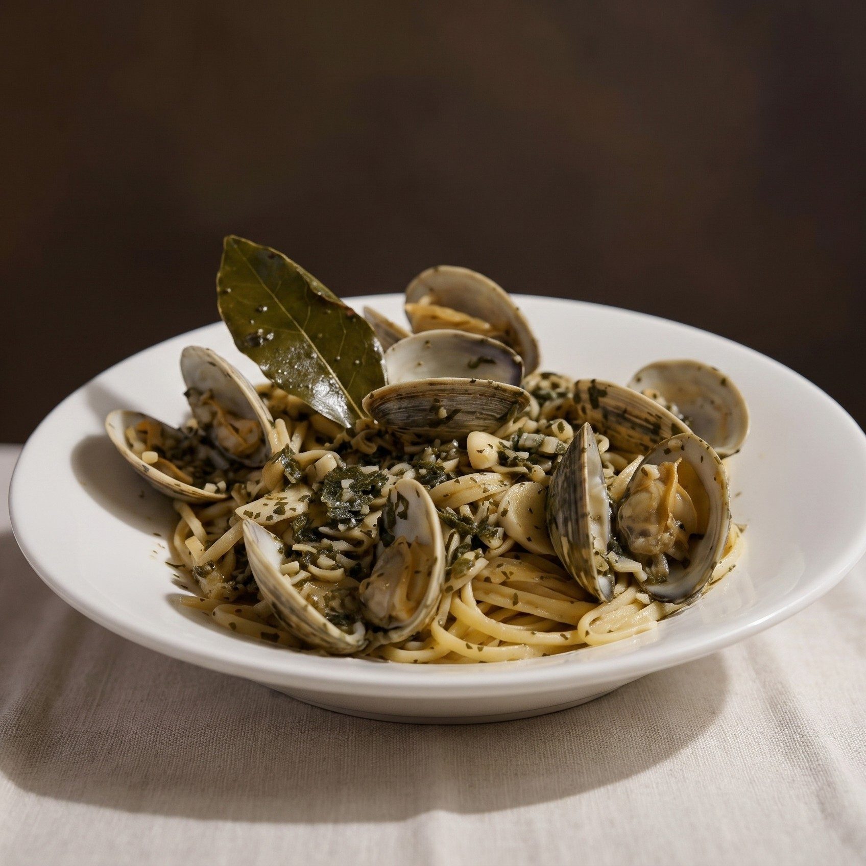 Linguine Clam Sauce.