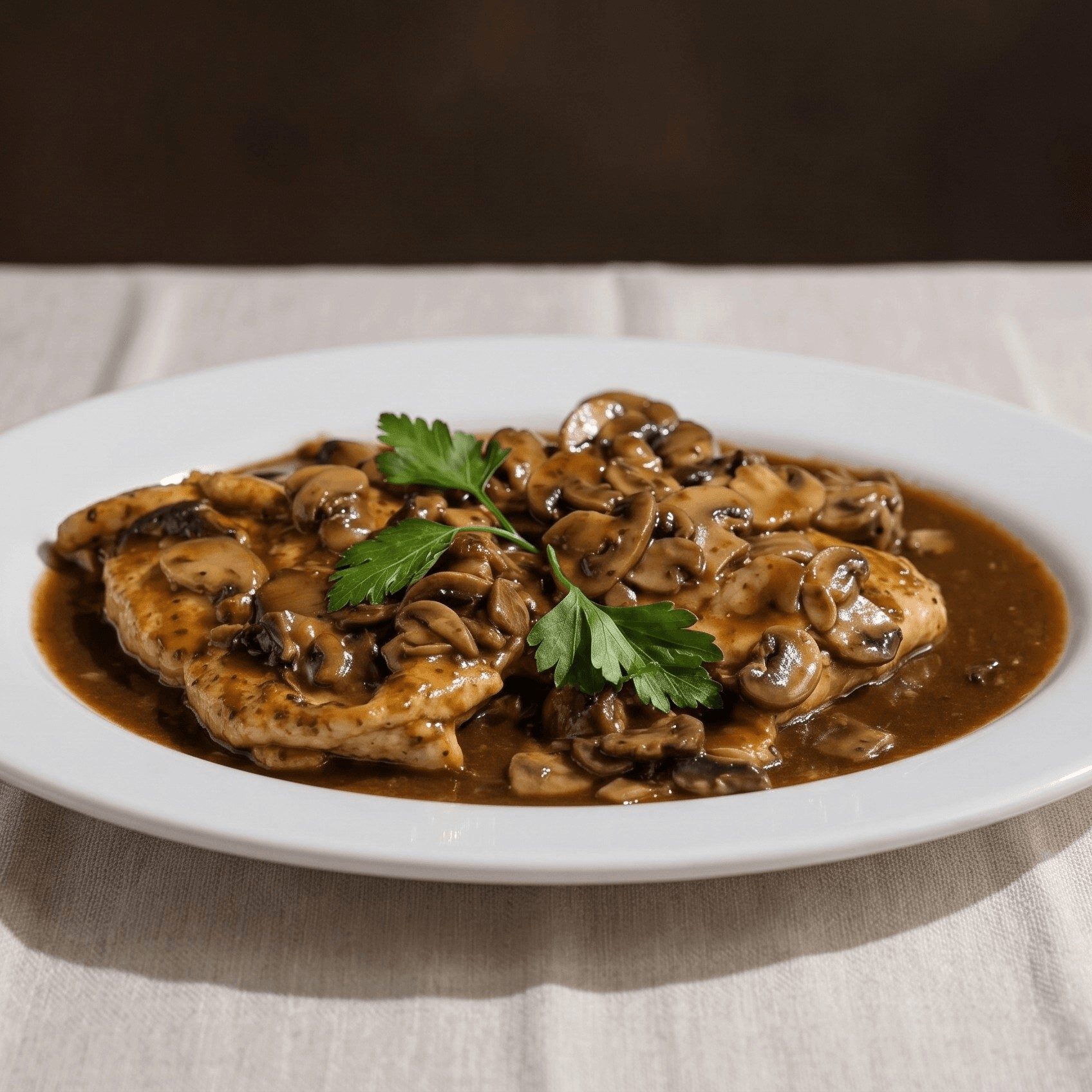 Veal Marsala.