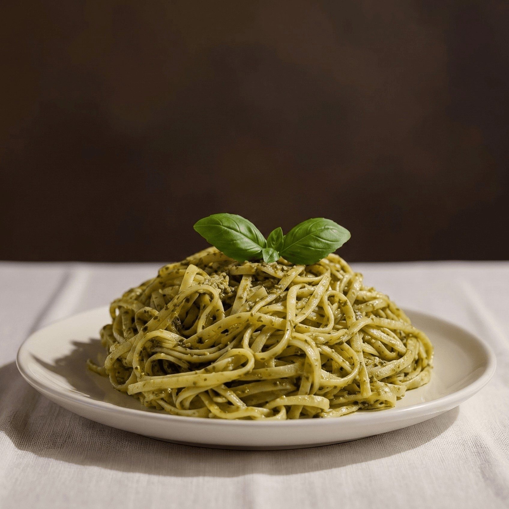 Linguine Al Pesto.