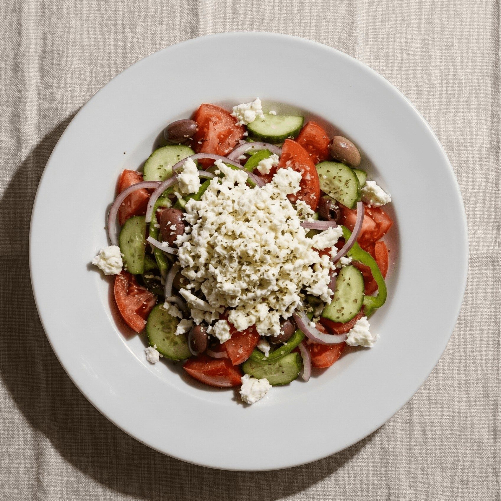 Country Style Greek Salad.