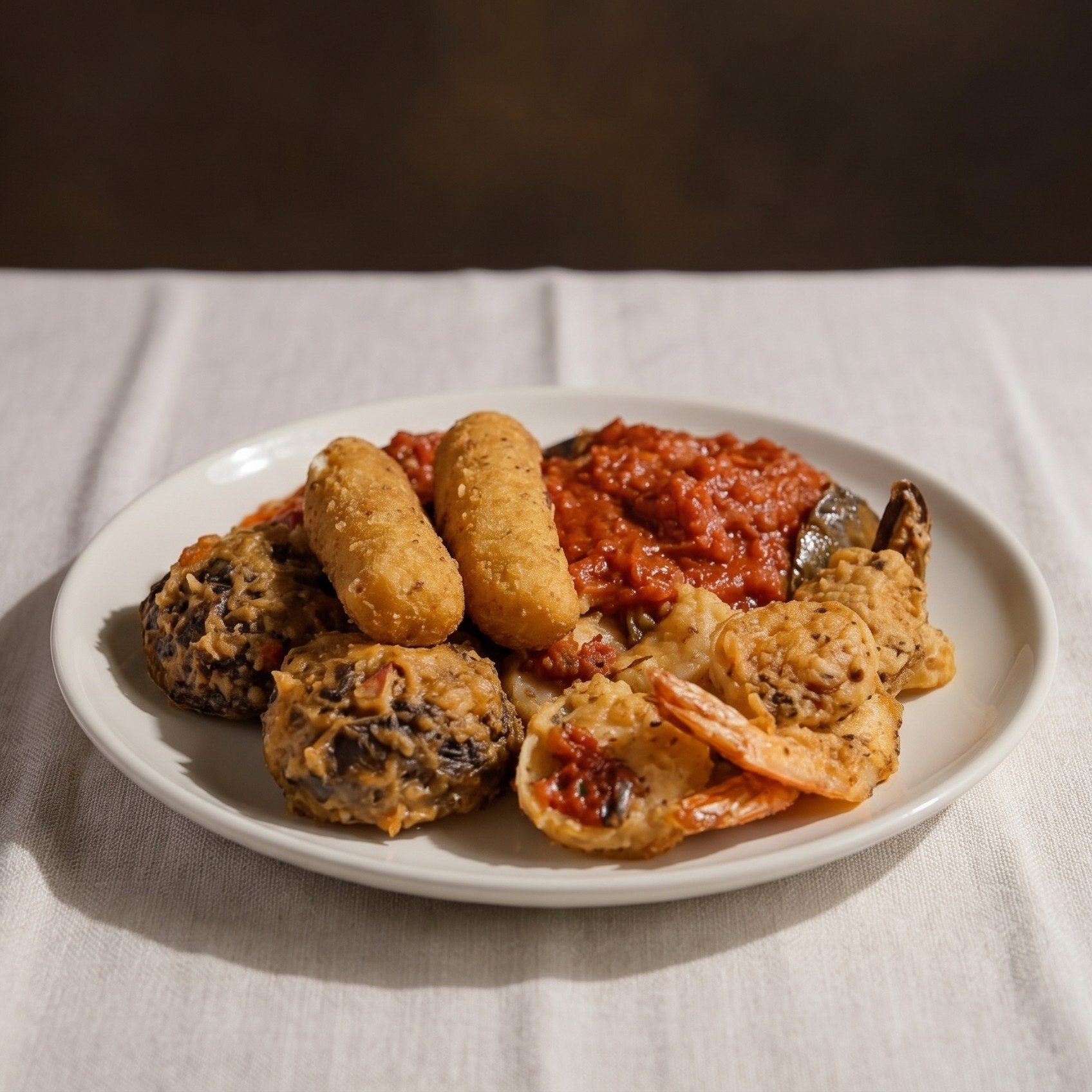 Hot Antipasto.