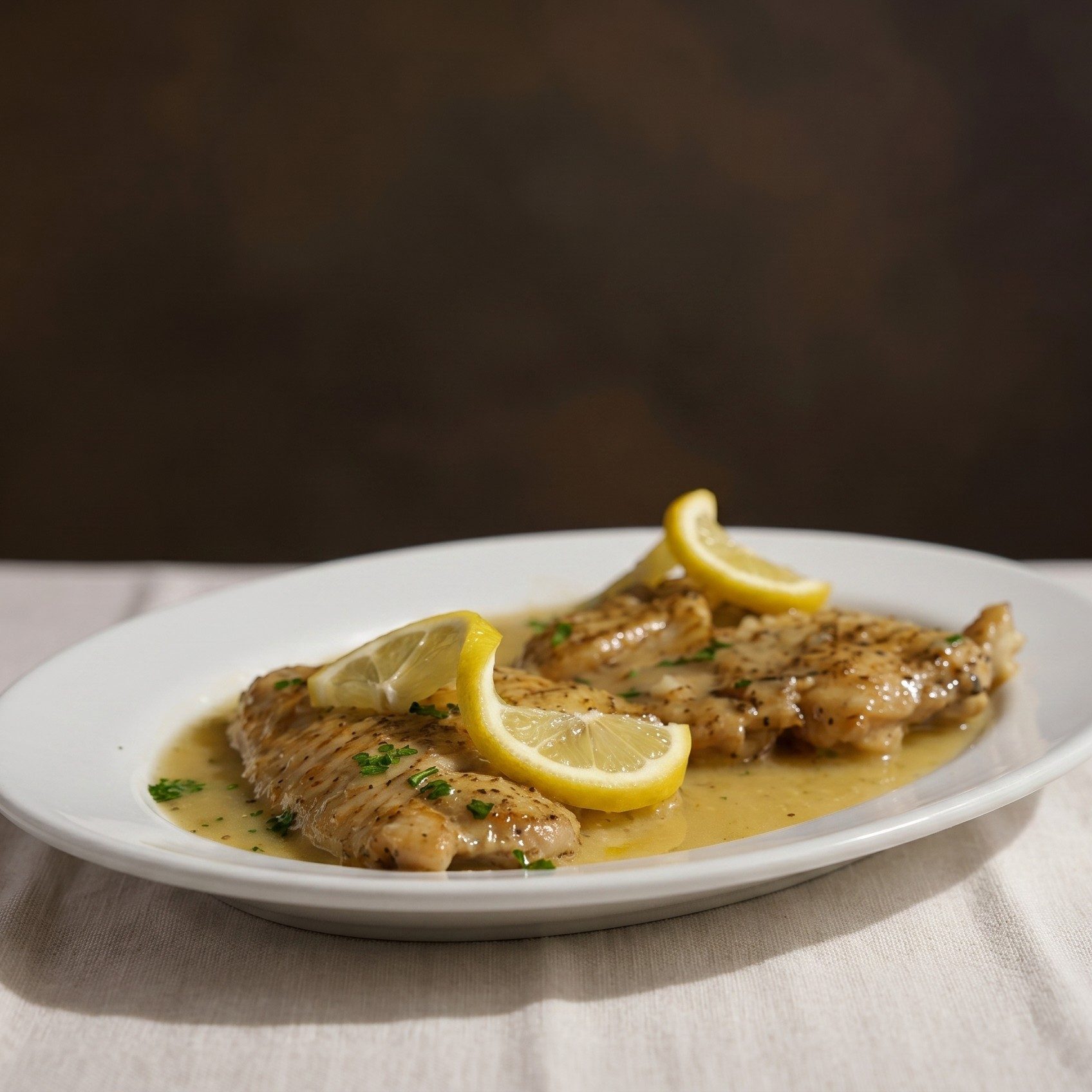 Fillet or Sole Oreganata or Francese.