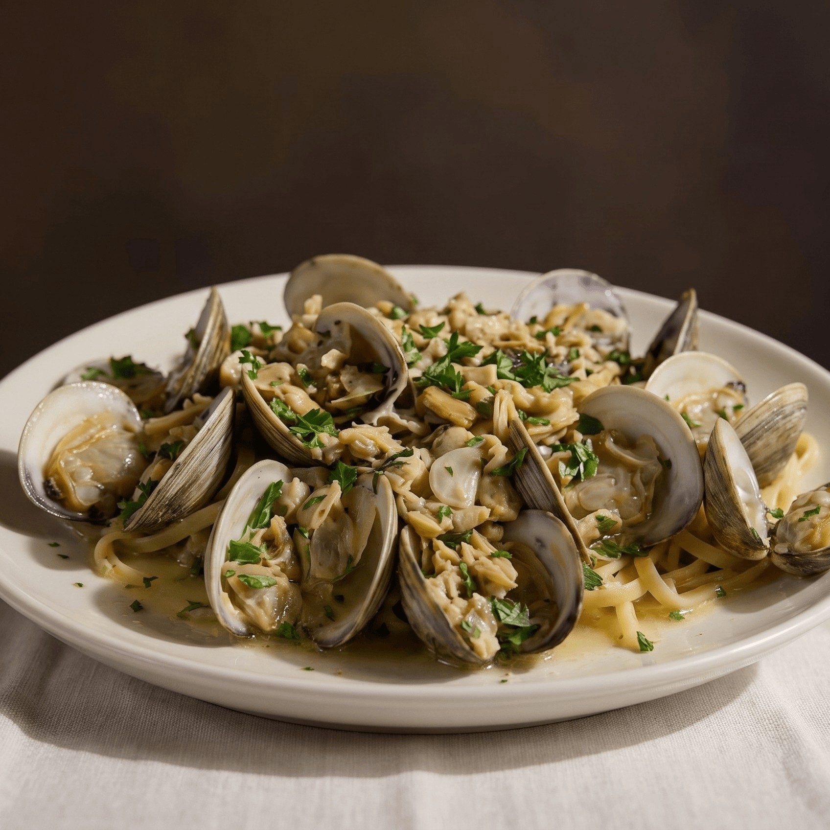 Seafood Linguine.